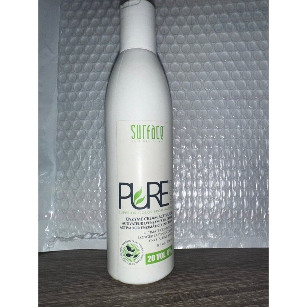Surface Pure‎ Color Enzyme Cream Activator 20 Vol 6% Hair Developer 8oz